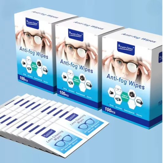 100 Pc. Anti-Fog Wipes